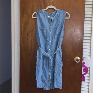 Jean dress.